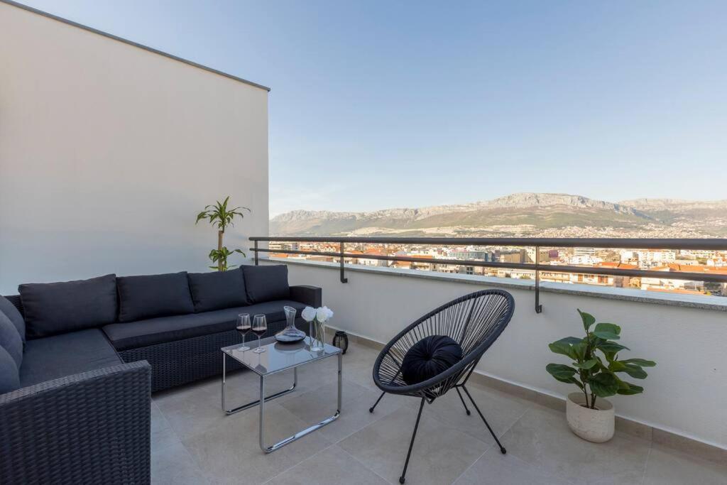 Luxury Rooftop Apartment Zalato Split Extérieur photo
