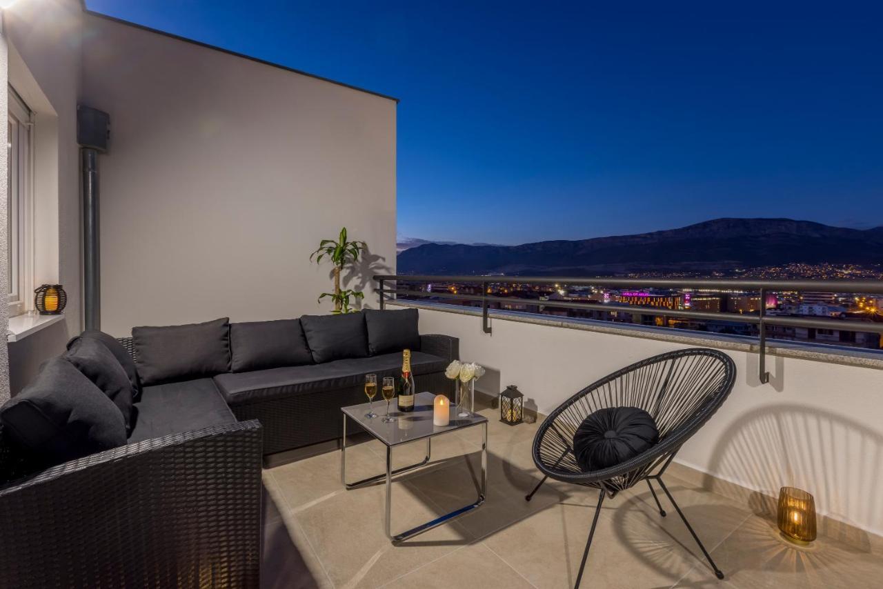 Luxury Rooftop Apartment Zalato Split Extérieur photo