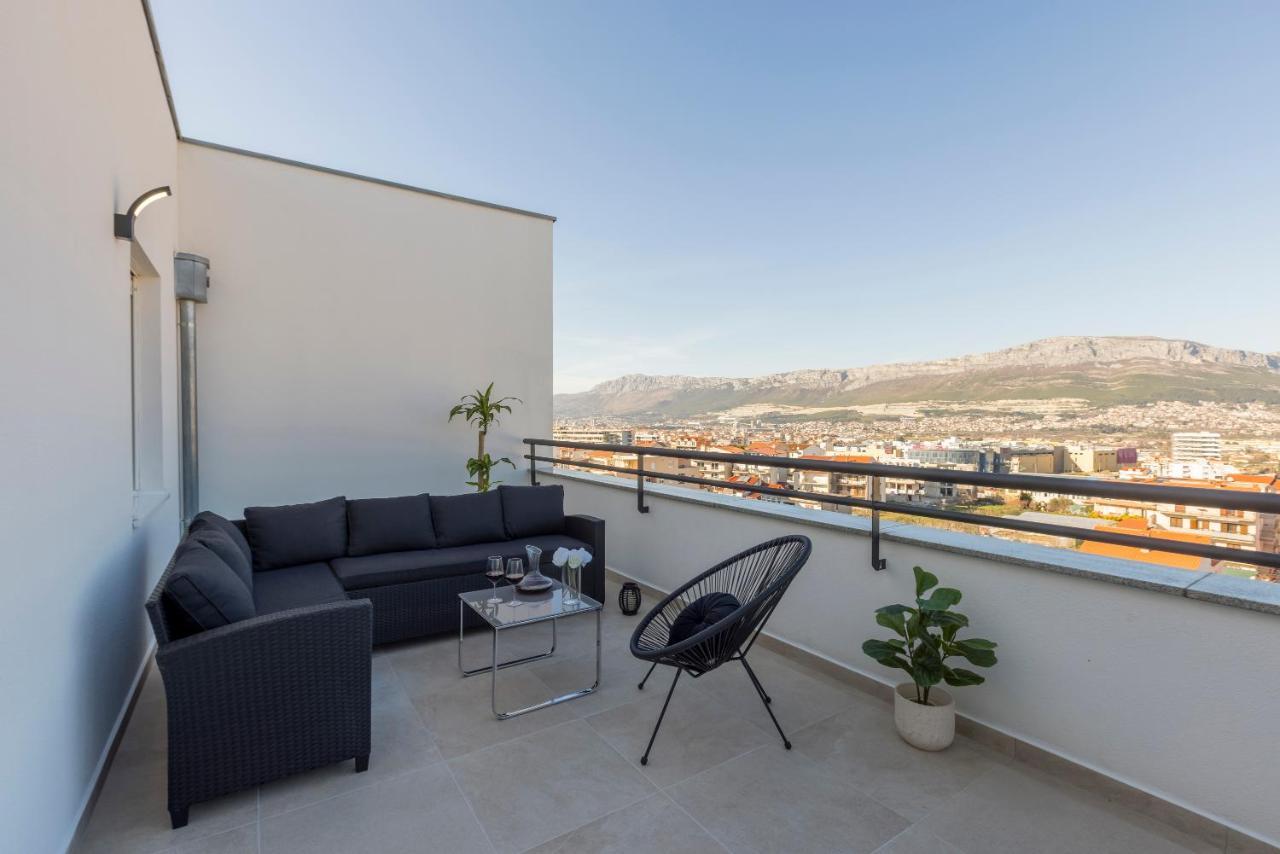 Luxury Rooftop Apartment Zalato Split Extérieur photo