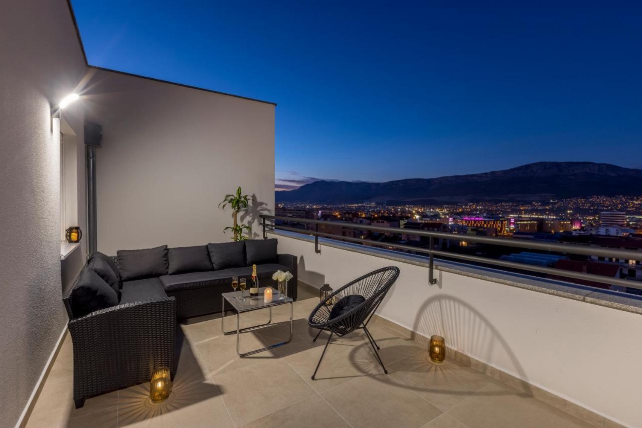 Luxury Rooftop Apartment Zalato Split Extérieur photo